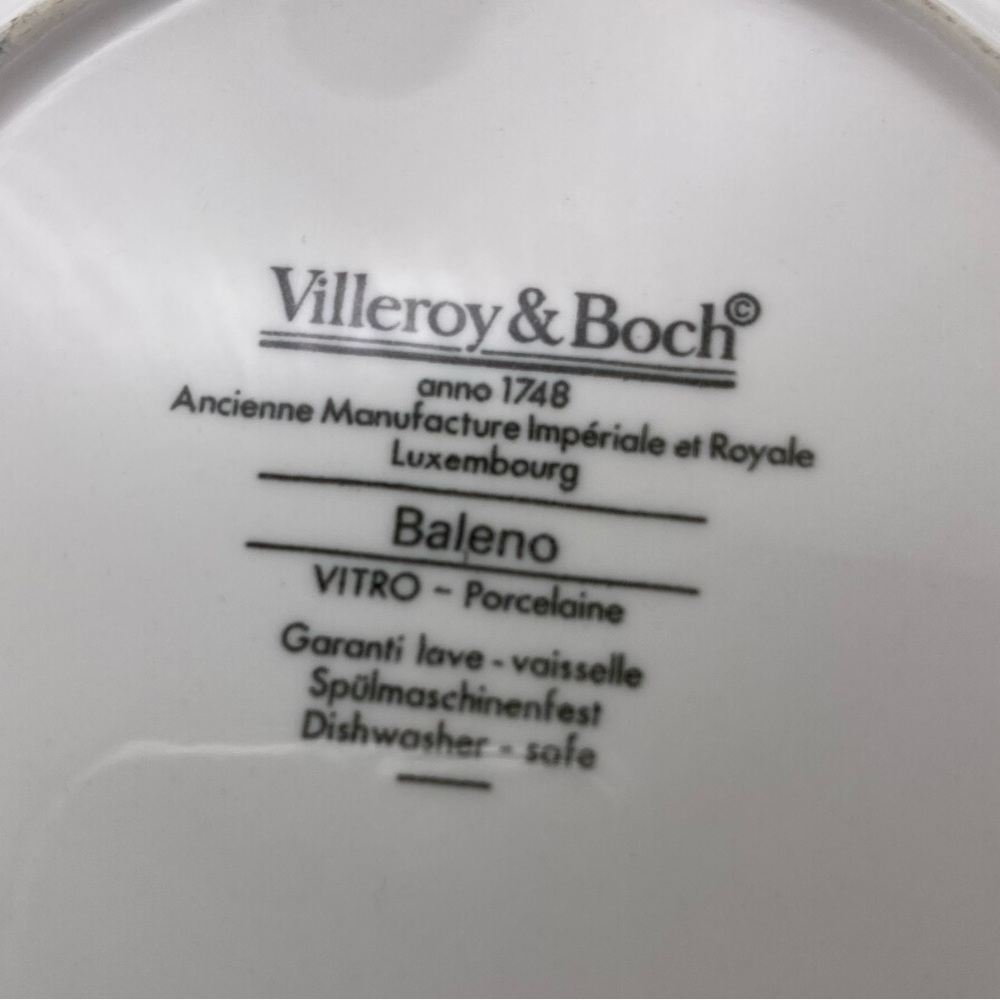 ❌SOLD🏷️Vintage Villeroy and Boch Porcelain Beleno Art Deco Style Bowls - Picture 4 of 6